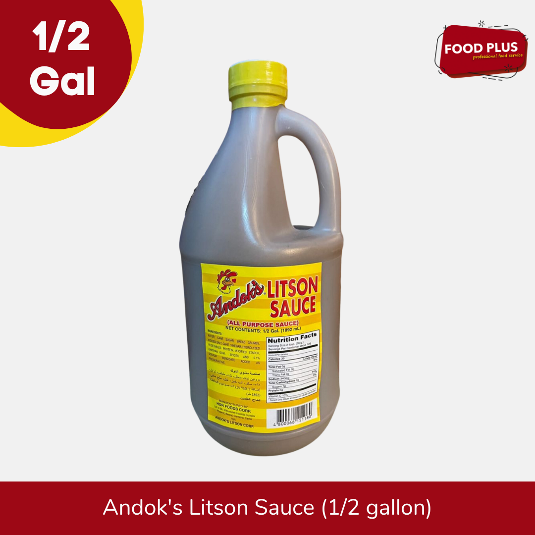 Andok's Litson Sauce 1/2 gal