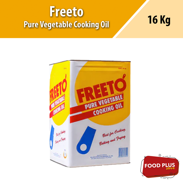 Freeto Pure Vegetable Oil (16kg)