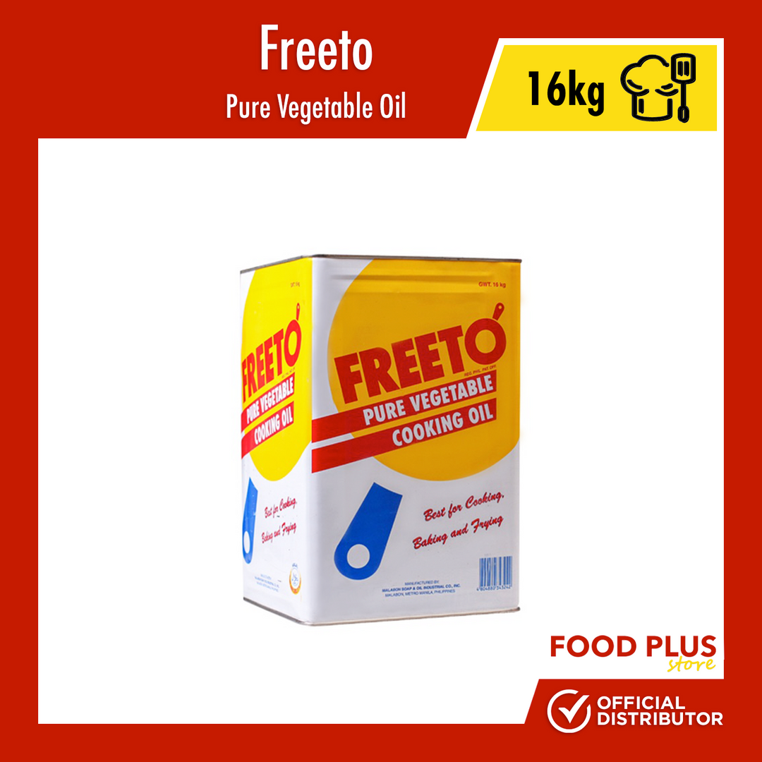 Freeto Pure Vegetable Oil (16kg)