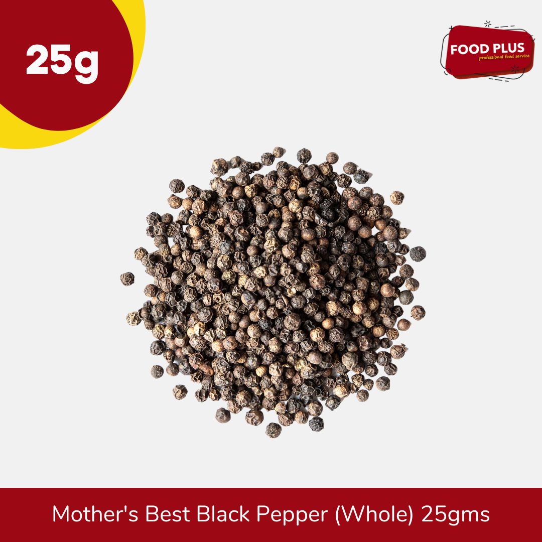 Mother's Best Black Pepper (Whole) 25gms