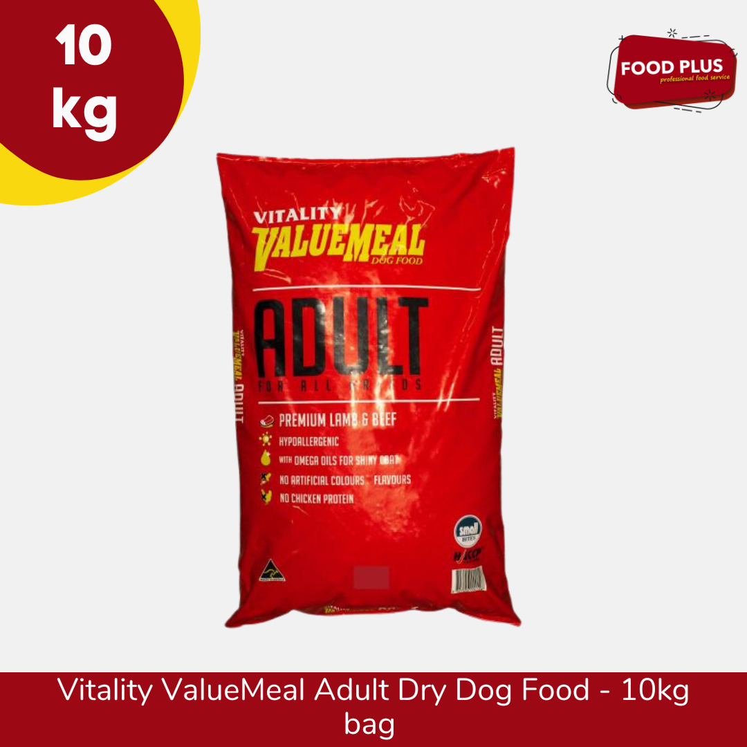 Vitality ValueMeal Adult Dry Dog Food  - 10kg bag