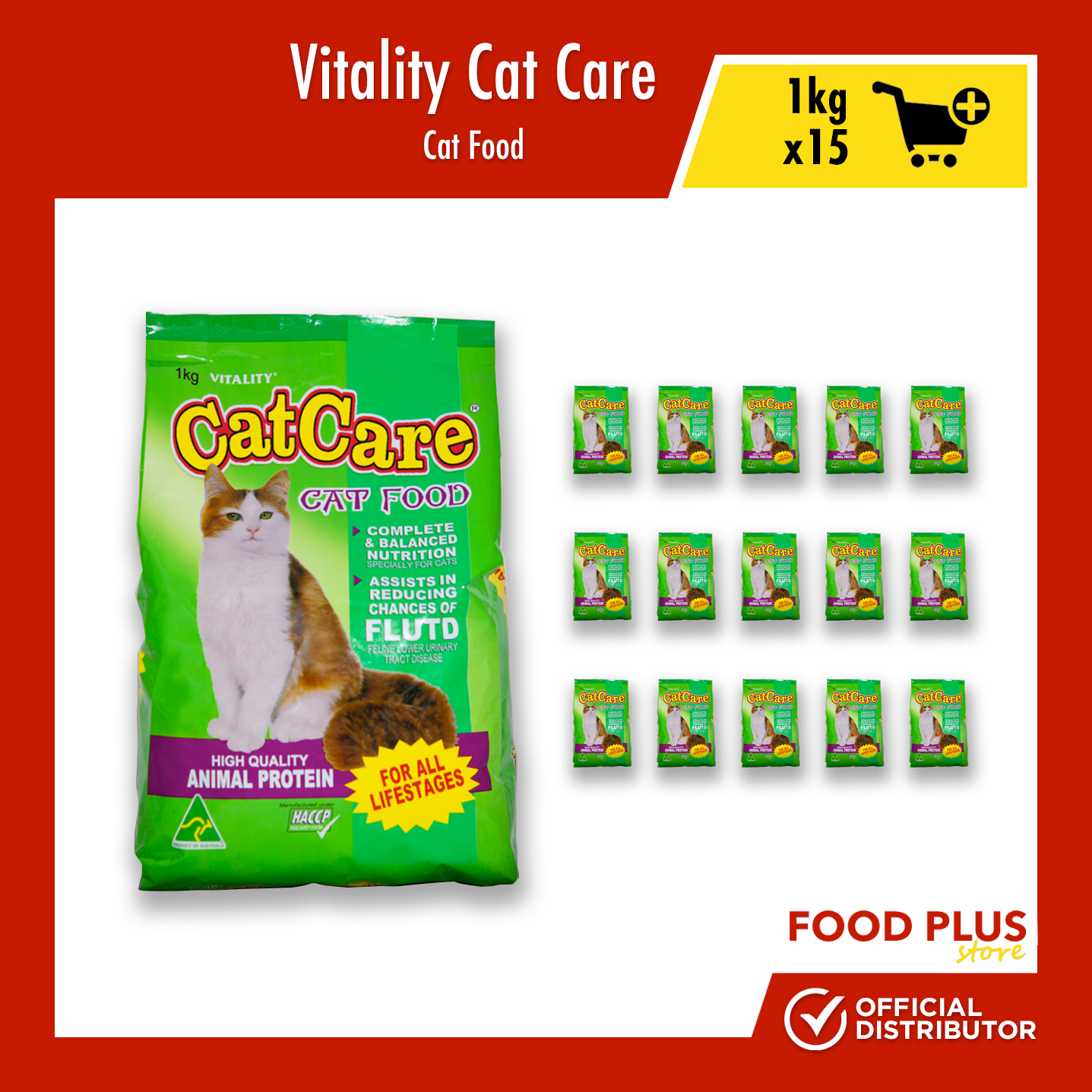 Catcare Cat Food 1kg