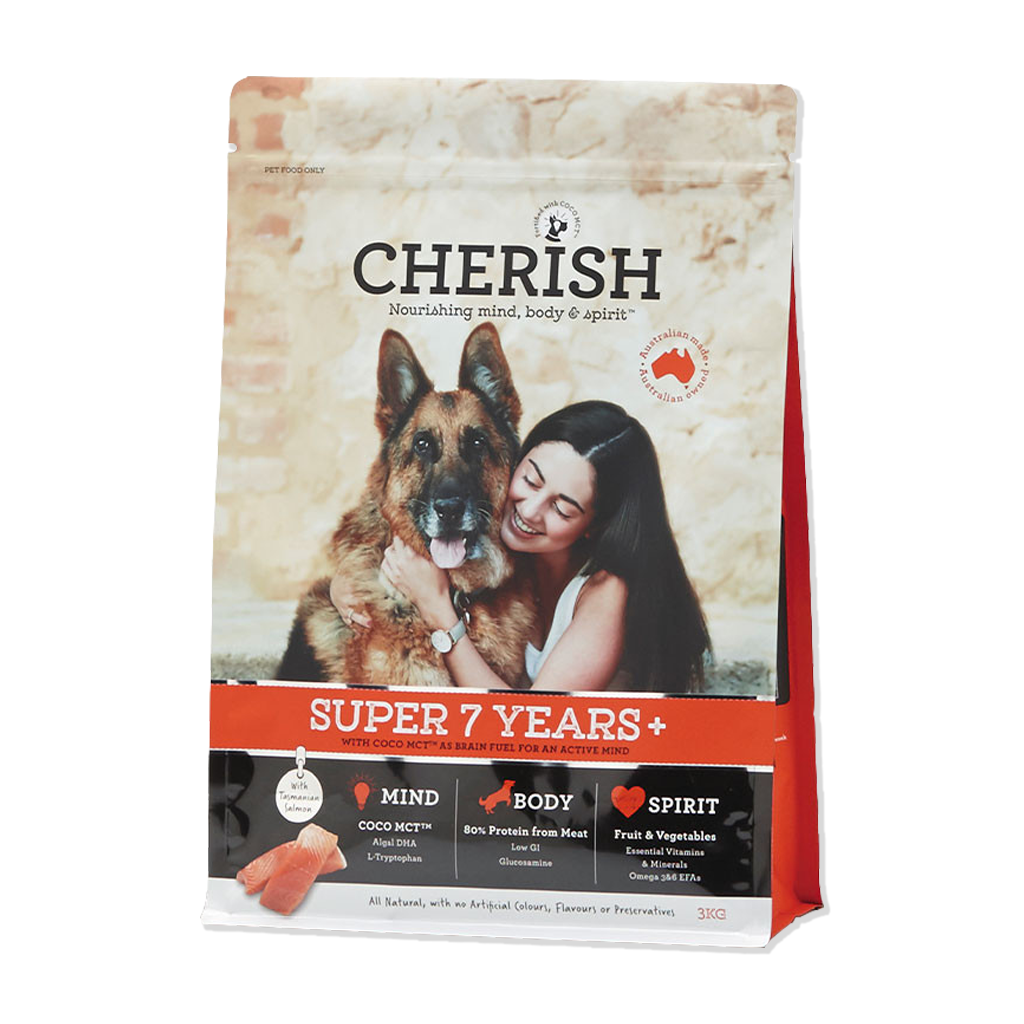 CHERISH Super 7 Years+ Dog Food (3kg)