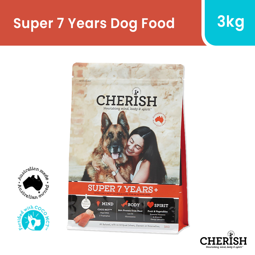 CHERISH Super 7 Years+ Dog Food (3kg)