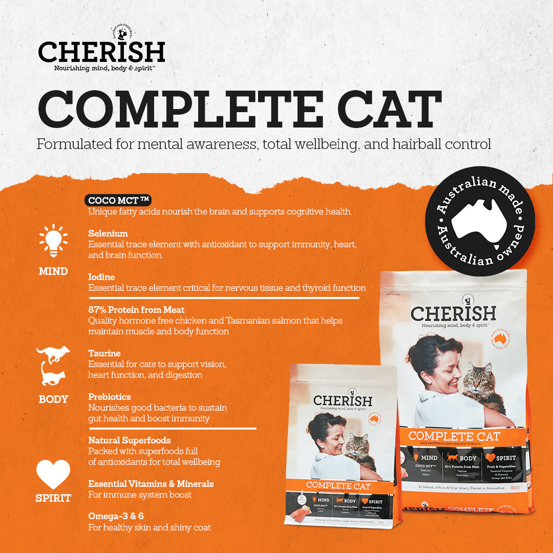 CHERISH Complete Cat Food (3kg)