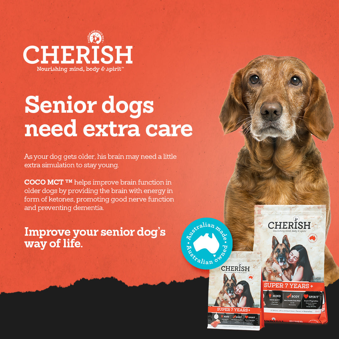 CHERISH Super 7 Years+ Dog Food (8kg)