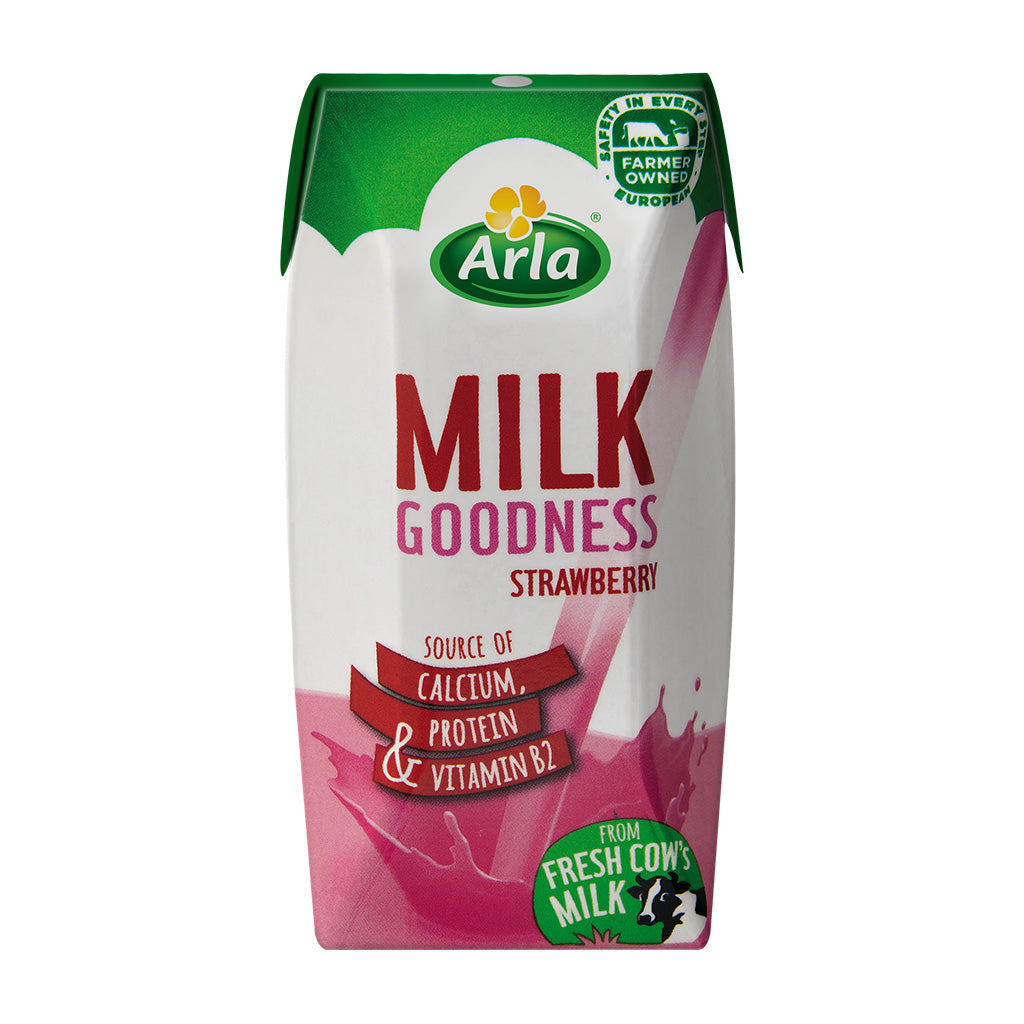 Arla Milk Goodness Strawberry (200ml)