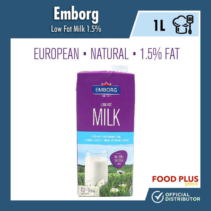 Emborg Low Fat Milk 1.5% 1L