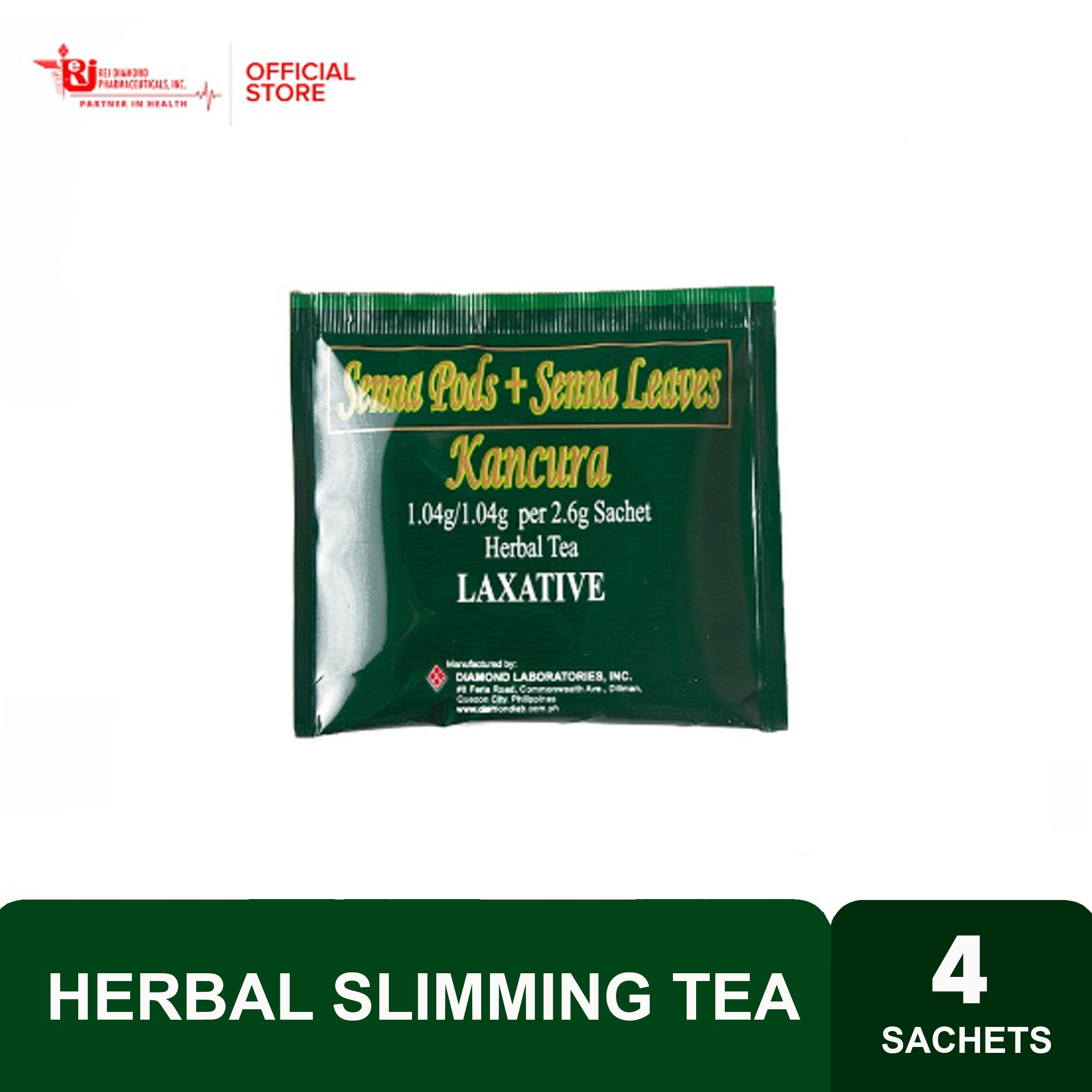 Kancura Herbal Slimming Tea 4 Sachets