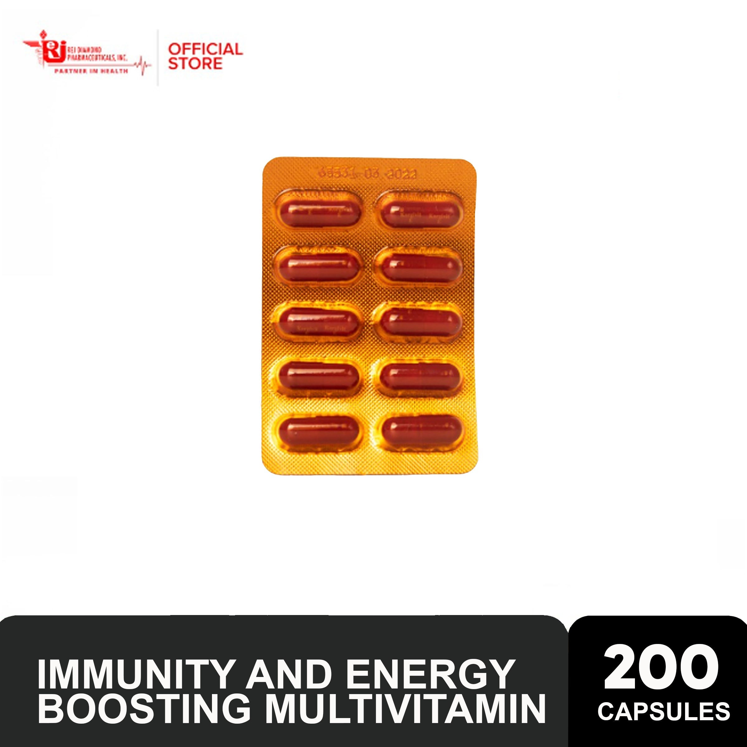 Korgivit-E Vitamin E Multivitamins - 200 Capsules (Immunity,  Energy Boosting and Oxidant)