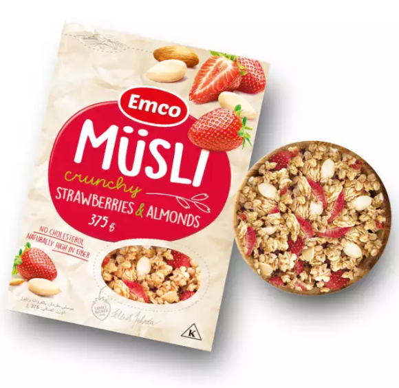 Emco Strawberries and Almonds 375g